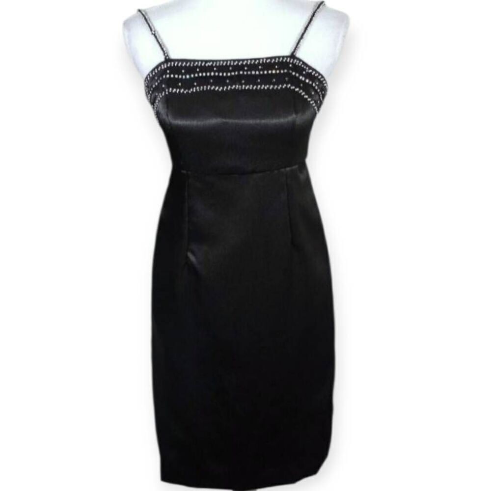 BLACK DRESS SZ.XS EUC